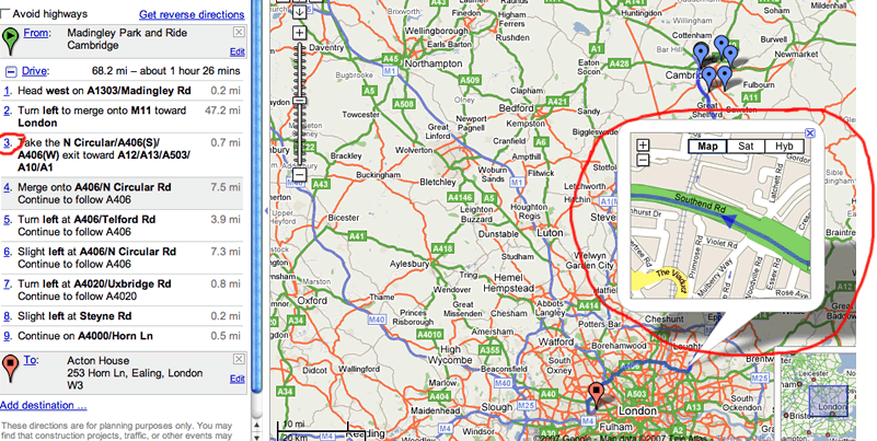route planner zoom graphic